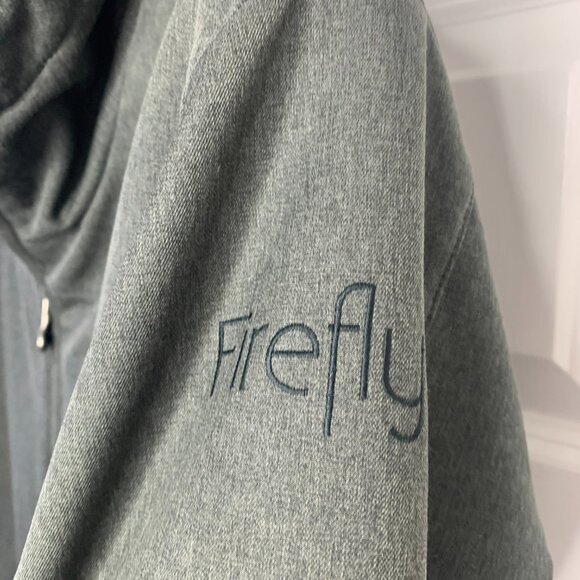Firefly Women’s Charcoal Grey Hooded Jacket – XL, Polyester, Multiple Zips & Ven - Picture 6 of 16